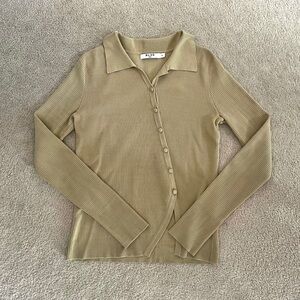 NAKD diagonal buttoned knit cardigan